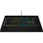 Corsair K55 RGB PRO Gaming Keyboard - Cable Connectivity - USB 20 Type A Interface - RGB LED - 110 Key Multimedia Macro Windows Key CH-9226765-NA