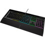 Corsair K55 RGB PRO Gaming Keyboard - Cable Connectivity - USB 20 Type A Interface - RGB LED - 110 Key Multimedia Macro Windows Key CH-9226765-NA