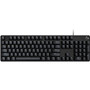 Logitech G413 SE Mechanical Gaming Keyboard - Cable Connectivity - USB 20 Interface - LED - Rugged - PC Mac - Mechanical Keyswitch 920-010433