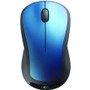 Logitech Wireless Mouse M310 - Laser - Wireless - Radio Frequency - Blue - USB - Scroll Wheel - Symmetrical (Fleet Network)