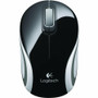 Logitech Wireless Mini Mouse M187 - Optical - Wireless - Radio Frequency - 2.40 GHz - Black - USB - 1000 dpi - Scroll Wheel - 3 - (Fleet Network)