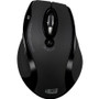 Adesso iMouse G25 Wireless Ergonomic Laser Mouse - Laser - Wireless - Radio Frequency - 2.40 GHz - No - Black - USB - 1600 dpi - Wheel (Fleet Network)