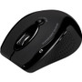 Adesso iMouse G25 Wireless Ergonomic Laser Mouse - Laser - Wireless - Radio Frequency - 2.40 GHz - No - Black - USB - 1600 dpi - Wheel (IMOUSE G25)