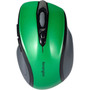 Kensington Pro Fit Wireless Mid-Size Mouse - Optical - Wireless - Radio Frequency - Emerald Green - USB - 1600 dpi - Scroll Wheel - - K72424AMA
