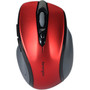 Kensington Pro Fit Wireless Mid-Size Mouse - Optical - Wireless - Radio Frequency - Red - USB - 1600 dpi - Scroll Wheel - Medium Size K72422AMA
