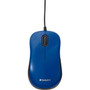 Verbatim Silent Corded Optical Mouse - Blue - Optical - Cable - Blue - USB - Scroll Wheel 70233