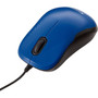 Verbatim Silent Corded Optical Mouse - Blue - Optical - Cable - Blue - USB - Scroll Wheel 70233