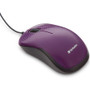 Verbatim Silent Corded Optical Mouse - Purple - Optical - Cable - Purple - USB - Scroll Wheel (Fleet Network)