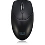 Adesso Antimicrobial Wireless Desktop Mouse - Optical - Wireless - Radio Frequency - 2.40 GHz - No - Black - USB - 1200 dpi - Scroll - (Fleet Network)