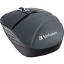 Verbatim Wireless Mini Travel Mouse Commuter Series - Graphite - Radio Frequency - 240 GHz - Graphite - 1000 dpi 70704