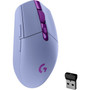 Logitech G305 LIGHTSPEED Wireless Gaming Mouse - Travel Mouse - Optical - Wireless - Radio Frequency - 240 GHz - Lilac - 12000 dpi - 910-006020