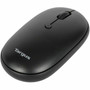 Targus Compact Multi-Device Antimicrobial Wireless Mouse - Wireless - BluetoothRadio Frequency - 240 GHz - Black - 3 Buttons - AMB581GL