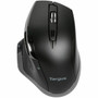 Targus Antimicrobial Ergo Wireless Mouse - BlueTrace - Wireless - Radio Frequency - 240 GHz - Black - USB Type A - 1600 dpi - Scroll AMW584GL