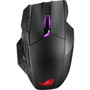 Asus ROG Spatha X Gaming Mouse - Optical - CableWireless - Radio Frequency - 240 GHz - Black - 1 Pack - USB - 19000 dpi - Scroll - - P707 ROG SPATHA X