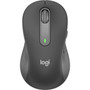 Logitech Signature M650 L LEFT Mouse - Optical - Wireless - BluetoothRadio Frequency - Graphite - USB - 2000 dpi - Scroll Wheel - 5 - 910-006234