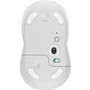 Logitech Signature M650 Mouse - Optical - Wireless - Bluetooth/Radio Frequency - Off White - USB - 2000 dpi - Scroll Wheel - 5 - 5 - (910-006252)