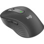 Logitech Signature M650 Mouse - Optical - Wireless - Bluetooth/Radio Frequency - Graphite - USB - 2000 dpi - Scroll Wheel - 5 - 5 - (910-006250)