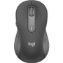 Logitech Signature M650 L Mouse - Optical - Wireless - Bluetooth/Radio Frequency - Graphite - USB - 2000 dpi - Scroll Wheel - 5 - 5 - (Fleet Network)