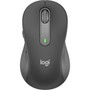 Logitech Signature M650 L Mouse - Optical - Wireless - BluetoothRadio Frequency - Graphite - USB - 2000 dpi - Scroll Wheel - 5 - 5 - 910-006231