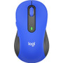 Logitech Signature M650 L Mouse - Optical - Wireless - Bluetooth/Radio Frequency - Blue - USB - 2000 dpi - Scroll Wheel - 5 Button(s) (Fleet Network)