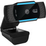 Adesso CyberTrack CyberTrack H5 Webcam - 21 Megapixel - 30 fps - Black Blue - USB 20 - 1920 x 1080 Video - CMOS Sensor - Auto-focus CyberTrack H5