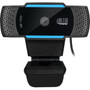 Adesso CyberTrack CyberTrack H5 Webcam - 21 Megapixel - 30 fps - Black Blue - USB 20 - 1920 x 1080 Video - CMOS Sensor - Auto-focus CyberTrack H5