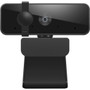 Lenovo Essential Webcam - 2 Megapixel - Black - USB 2.0 - 1 Pack(s) - 1920 x 1080 Video - CMOS Sensor - Manual Focus - Microphone - (Fleet Network)