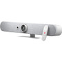 Logitech Rally Bar Mini Video Conferencing Camera - 30 fps - White - USB 3.0 - 3840 x 2160 Video - 4x Digital Zoom - Microphone - LAN (Fleet Network)