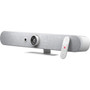 Logitech Rally Bar Mini Video Conferencing Camera - 30 fps - White - USB 30 - 3840 x 2160 Video - 4x Digital Zoom - Microphone - LAN 960-001348