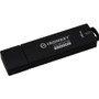 Kingston 16GB IronKey D300 D300S USB 3.1 Flash Drive - 16 GB - USB 3.1 - Anthracite - 256-bit AES - TAA Compliant (Fleet Network)