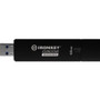 Kingston 16GB IronKey D300 D300S USB 3.1 Flash Drive - 16 GB - USB 3.1 - Anthracite - 256-bit AES - TAA Compliant (IKD300S/16GB)