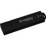 Kingston 8GB IronKey D300 D300S USB 3.1 Flash Drive - 8 GB - USB 3.1 - Anthracite - TAA Compliant (IKD300S/8GB)