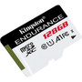 Kingston High Endurance 128 GB Class 10UHS-I U1 microSDXC - 1 Pack - 95 MBs Read - 45 MBs Write - 2 Year Warranty SDCE128GB