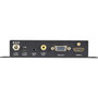 Black Box HDMI-to-VGA Scaler and Converter with Audio - Functions Video Scaling Audio Embedding - VGA - USB - Audio Line Out - 1 - - AVSC-HDMI-VGA
