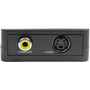 StarTechcom 1080p VGA to RCA and S-Video Converter - USB Powered - High Resolution VGA Input with Dynamic Scaling VGA2VID2 - This a VGA2VID2