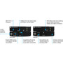 Atlona Avance 4K/UHD HDMI Extender Kit - 1 Input Device - 1 Output Device - 229.66 ft (70000 mm) Range - 1 x Network (RJ-45) - 2 x USB (AT-AVA-EX70-2PS-KIT)