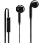 Targus AEH03610CAI Classic Fit Earbuds (Glossy Black) - 3. 5mm Wired - 4. 3 ft Cable