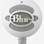 Blue Snowball Wired Condenser Microphone - 40 Hz to 18 kHz - Cardioid, Omni-directional - Stand Mountable - USB (988-000073)