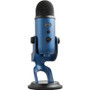 Blue Yeti Wired Condenser Microphone - Stereo - 20 Hz to 20 kHz - Cardioid, Bi-directional, Omni-directional - Desktop, Stand - USB (988-000101) 988-000101 Microphones physical Blue Fleet Network Canada