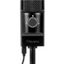 Aluratek AUVM01F USB Rocket Condenser Microphone - Wired - 20 Hz-20 kHz - Uni/Omni/Bi-directional - Stand Mountable