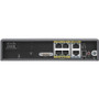 Cisco C819 M2M Hardened Secure Router with Smart Serial - Refurbished - 5 Ports - Management Port - Gigabit Ethernet - Desktop, Wall (C819H-K9-RF) C819H-K9-RF Business Routers & Gateways physical Cisco Fleet Network Canada