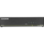 Black Box NIAP 3.0 Secure 4-Port Dual-Head DVI-I KVM Switch - 4 Computer(s) - 1 Local User(s) - 3840 x 2160 - 6 x USB - 10 x DVI - - (Fleet Network)