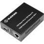 Black Box Pure Networking Copper to Fiber Media Converter - 10GBASE-T to 10G SFP+ - 1 x Network (RJ-45) - Single-mode, Multi-mode - 10 (Fleet Network)