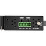 Black Box LMC280 Series Fast Ethernet Industrial Media Converter Single-Mode SC To RJ45 DuplexSC Network Ports RJ-45 Port X LMC282A