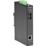 Black Box LGC280 Series Gigabit Industrial Media Converter - Multimode SC - 1 x Network (RJ-45) - 1 x SC Ports - DuplexSC Port - - - - (Fleet Network)