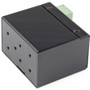 StarTech.com Industrial Fiber To Ethernet Media Converter SFP RJ45 CAT6 SM MM Network Copper Input IP-30 IMC100MSFP