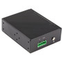 StarTech. com IMC1GSFP60W PoE+ Industrial Fiber to Ethernet Media Converter - 60W - SFP to RJ45 - Gigabit - DIN/Wall Mount