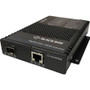 Black Box LGC5700A Transceiver/Media Converter - Network (RJ-45) - 1x PoE (RJ-45) Ports - Multi-mode, Single-mode - Fast Ethernet, - - (Fleet Network)