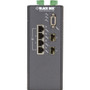 Black Box Manageable 4 Port Ethernet Switch Modular With 2 SFP Slots TAA Compliant Supporting Twisted Pair And Optical LEH1104A-2SFP