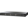 Cisco 50-Port Gigabit Smart Plus Switch - 50 Ports - Manageable - 10/100/1000Base-T, 1000Base-X - Refurbished - 2 Layer Supported - - (Fleet Network)